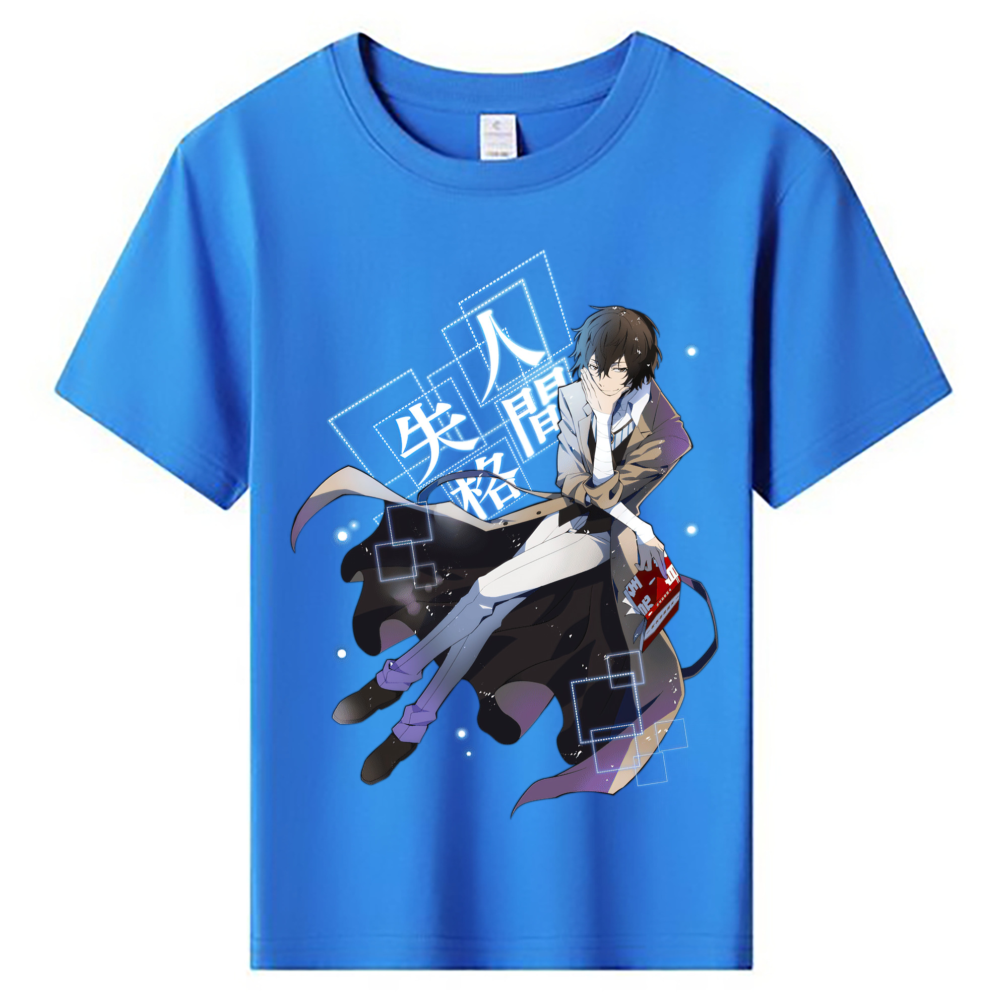 （画像用） 文豪ストレイドッグス Bungo Stray Dogs 綿100％キッズTシャツ（フロントプリント）